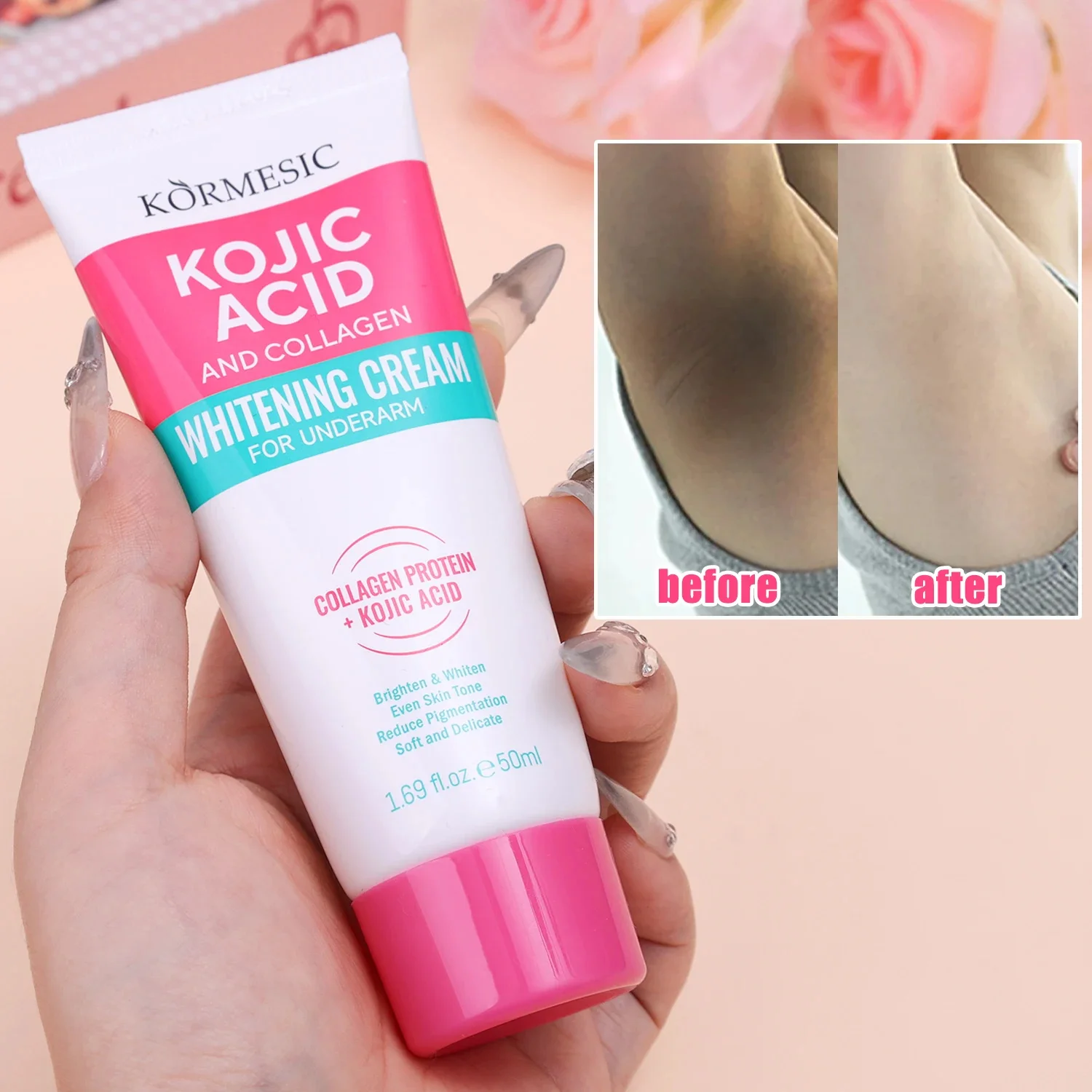 Anti-Aging Face Cream - Collagen Underarm Whitening Cream for Dark