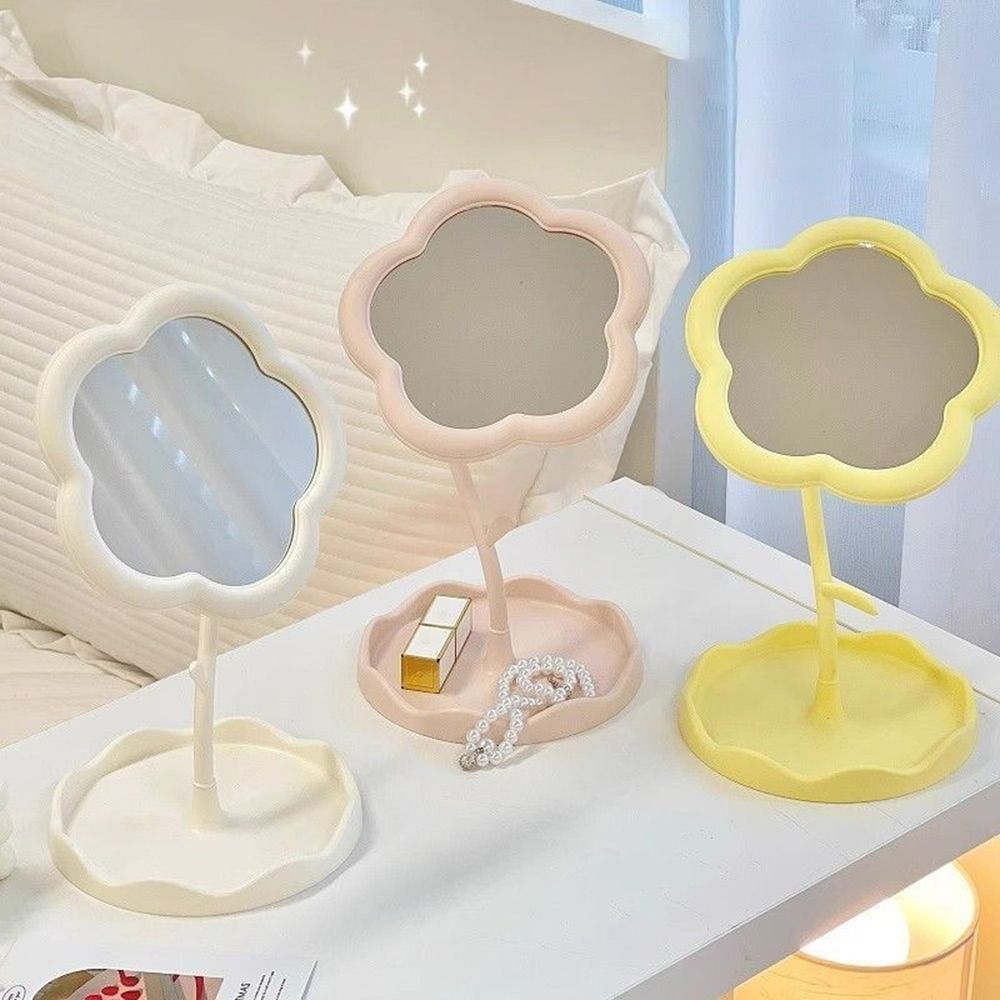 Beauty Makeup Definition - Portable Sunflower Shaped Makeup Mirror Detachable