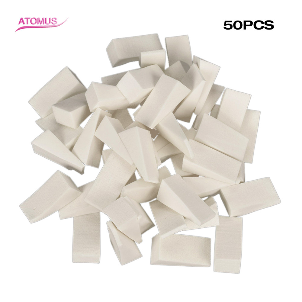 Beauty Makeup Tips - 50PCS Nail Sponge Beauty Manicure Tool