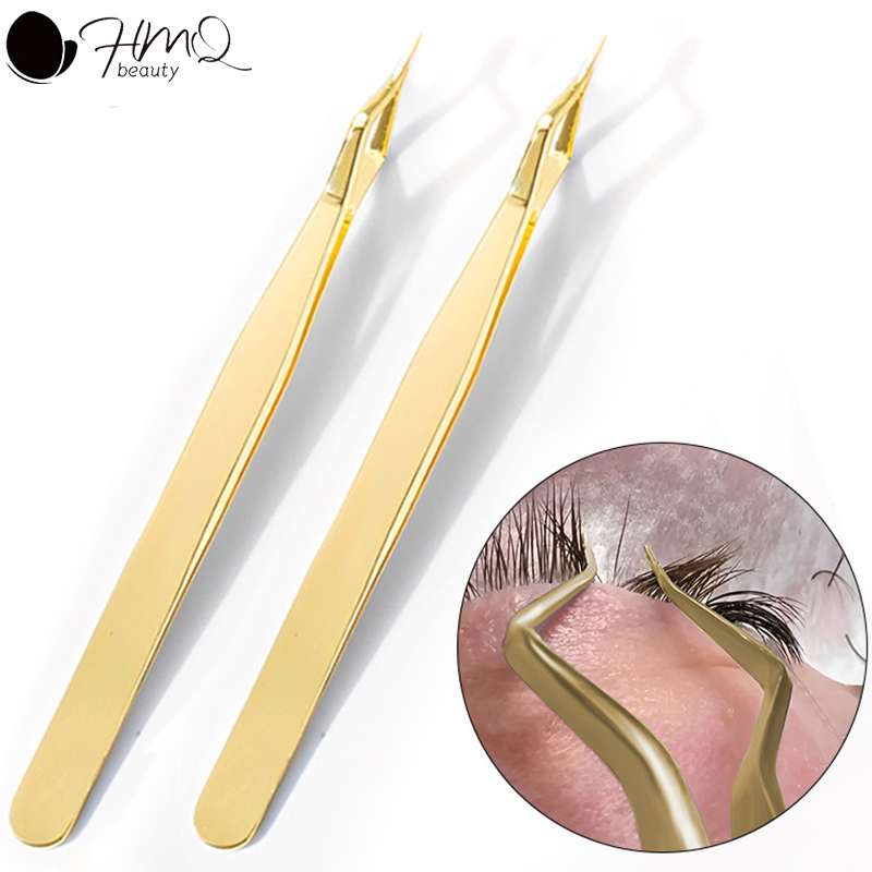 Beauty Makeup Tips - New Designed Isolation Lash Extension Tweezers