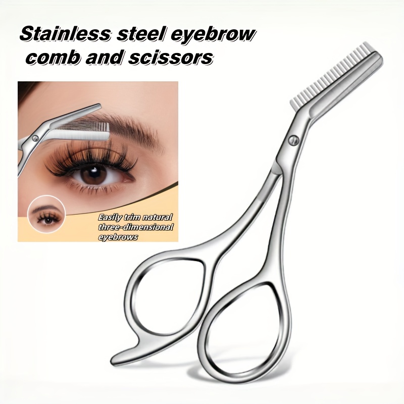 Beauty Of Joseon Makeup Remover - Precision Stainless Steel Eyebrow Scissors with