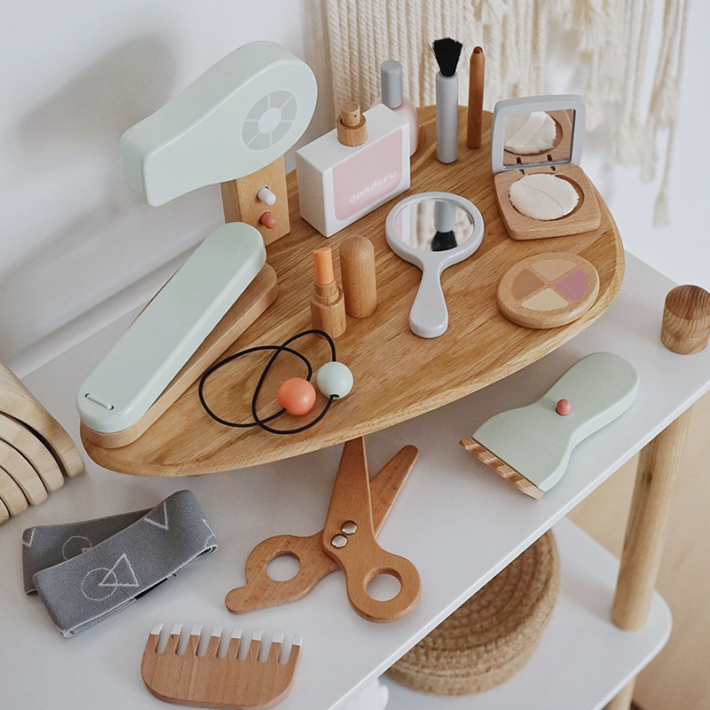 Beauty Makeup Kids - New Children Wooden Simulation Makeup Toy