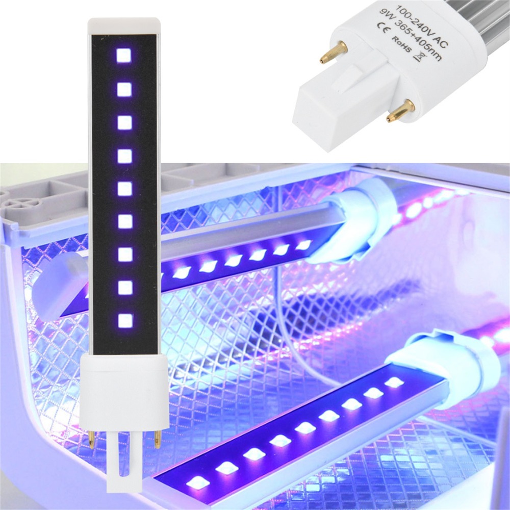 Uv Nail Lamp - 365+405nm Double Light Source Nail Gel