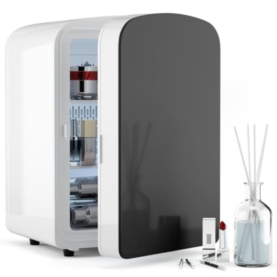 Beauty Makeup Desk - 9L Mini Fridge for Bedroom Car