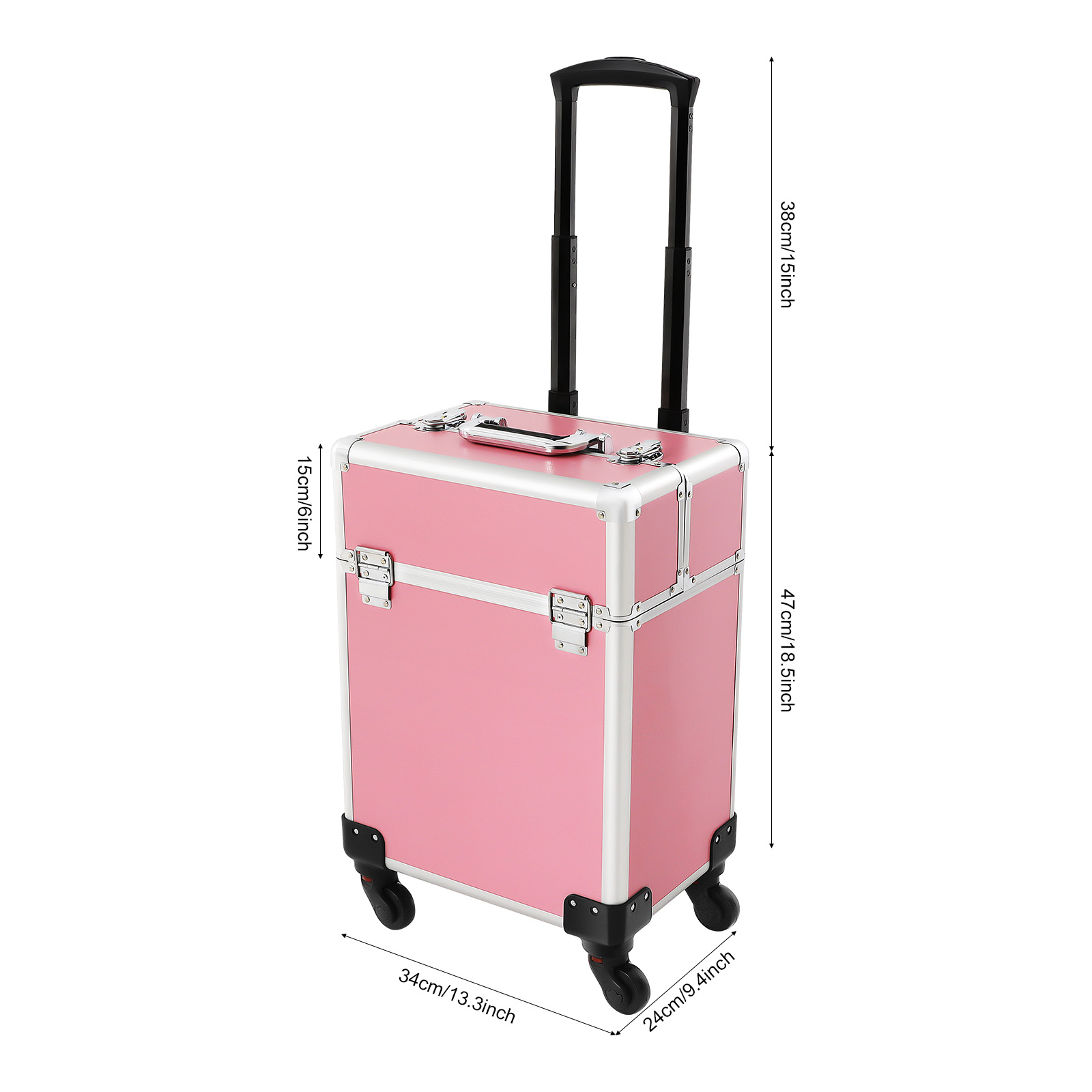 Rolling Makeup Train Case Cosm - Beauty Of Makeup 评论和价格