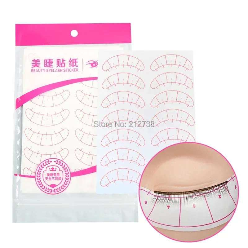 140PCS Eyelash under Eye Pads  - Beauty Makeup Tips 评论和价格