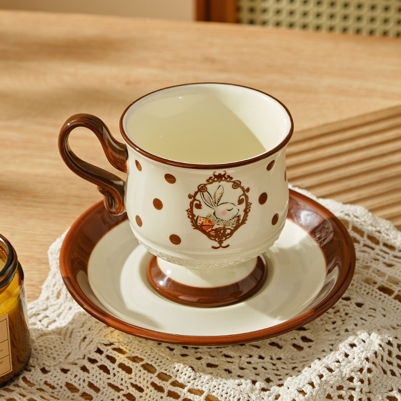 Ceramic Coffee Cup French Cute - Beauty Makeup Edit 评论和价格