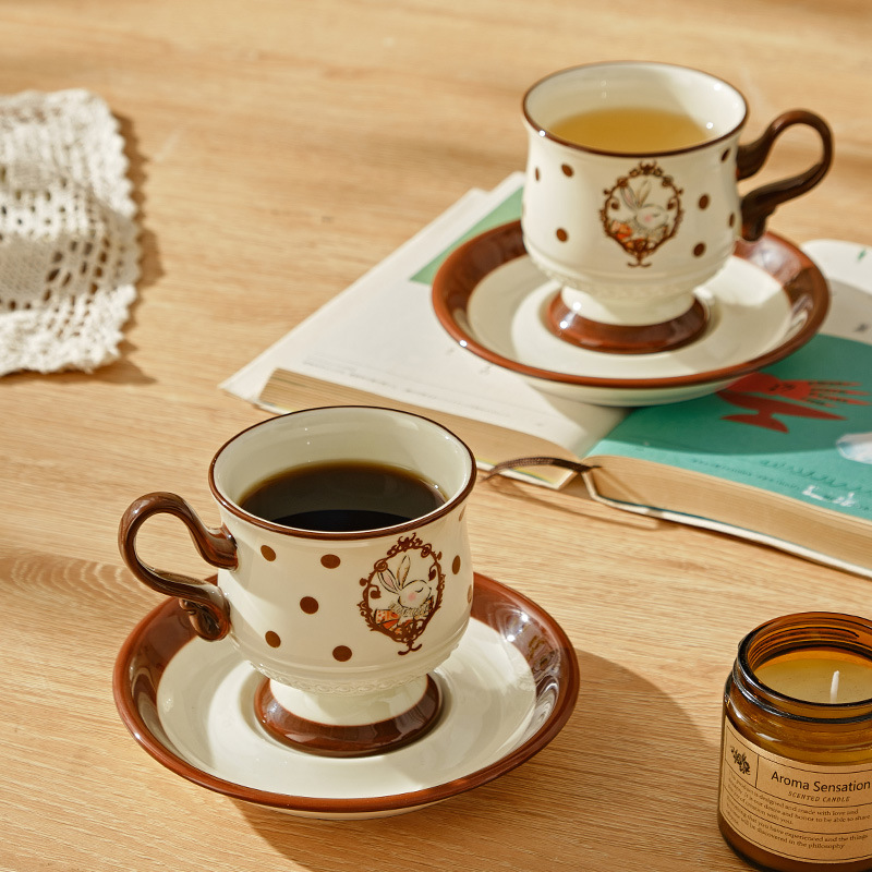 Ceramic Coffee Cup French Cute - Beauty Makeup Edit 评论和价格