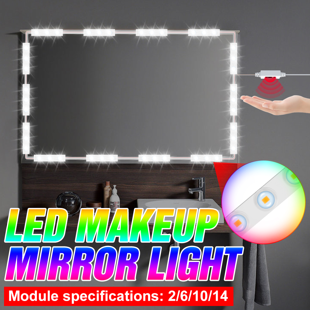 Makeup Mirror Light Vanity Han - Beauty Makeup Desk 评论和价格