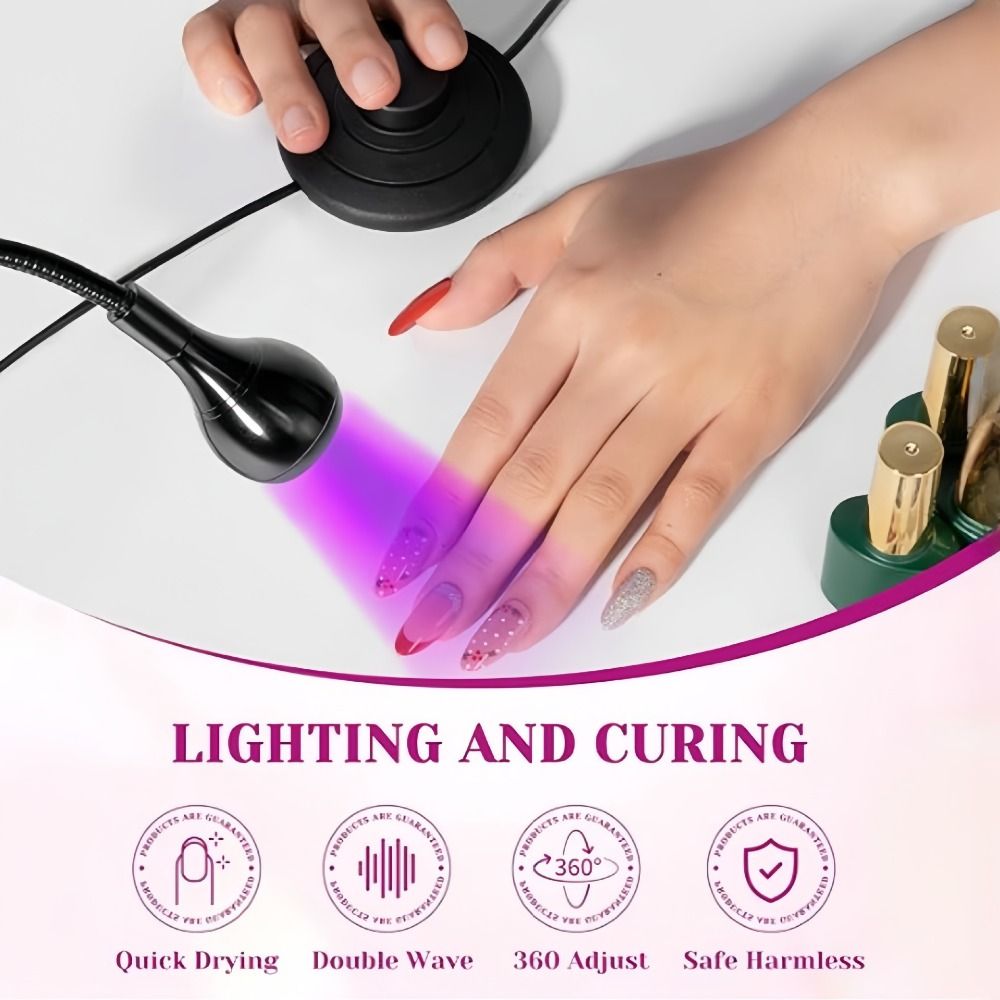 Portable 5W/3W UV Led Nail Lam - Uv Nail Lamp 评论和价格