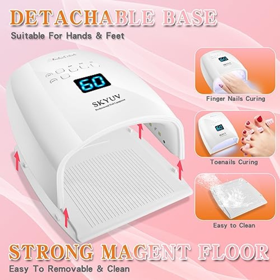 Rechargeable Faster Drying UV  - Uv Nail Lamp 评论和价格