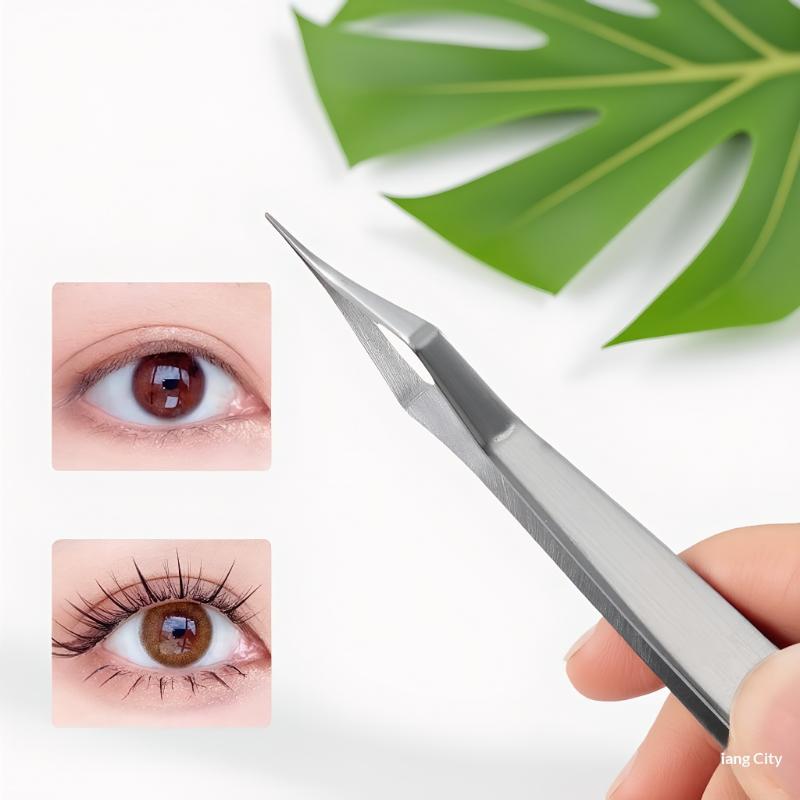 1Pcs Lash Extension Tweezers A - Beauty Makeup Tips 评论和价格