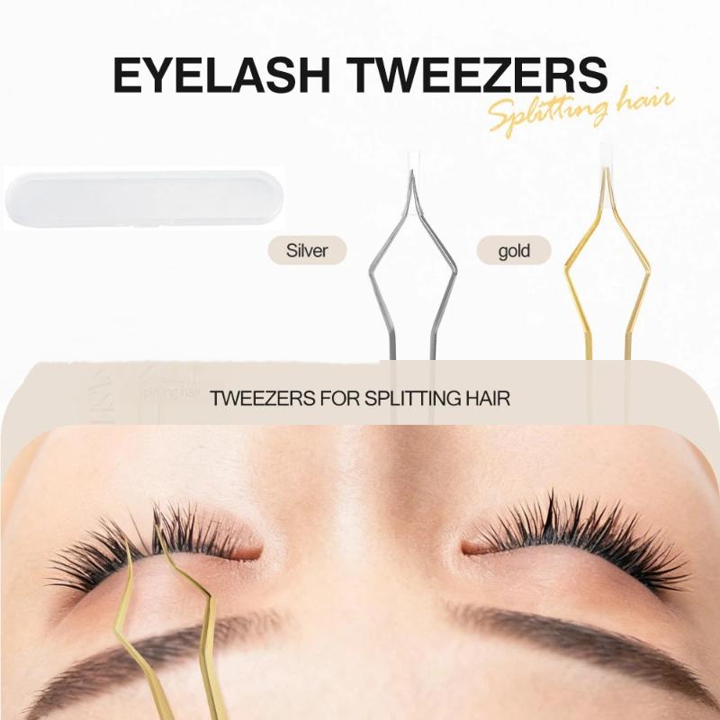 1Pcs Lash Extension Tweezers A - Beauty Makeup Tips 评论和价格