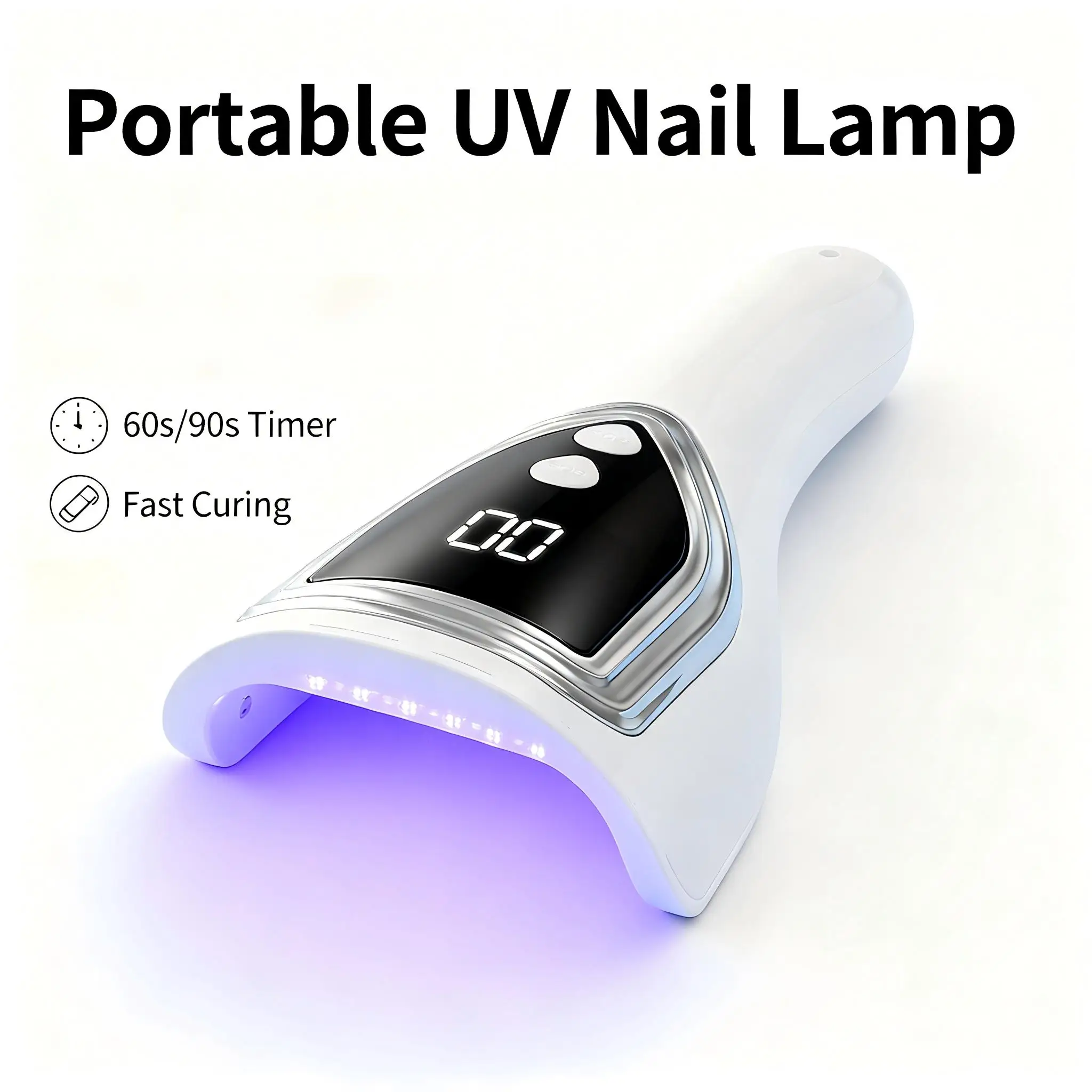 Portable UV Nail Lamp,Recharge - Uv Nail Lamp 评论和价格