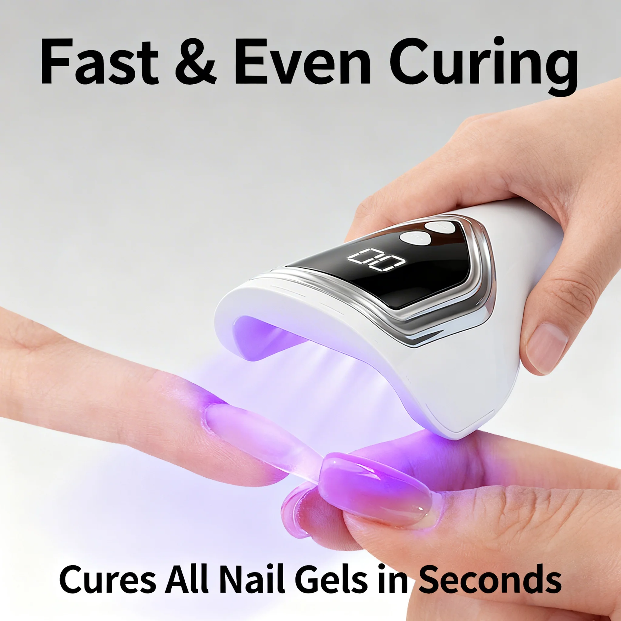 Portable UV Nail Lamp,Recharge - Uv Nail Lamp 评论和价格