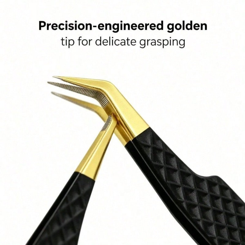 4Pcs Black Stainless Steel Fib - Beauty Makeup Tips 评论和价格