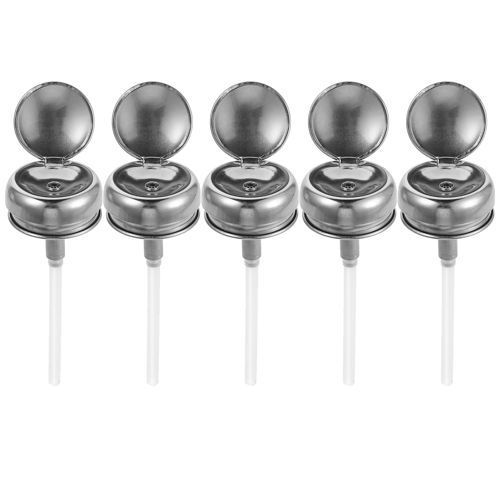 5Pcs Stainless Steel Aluminum  - Beauty Of Makeup 评论和价格