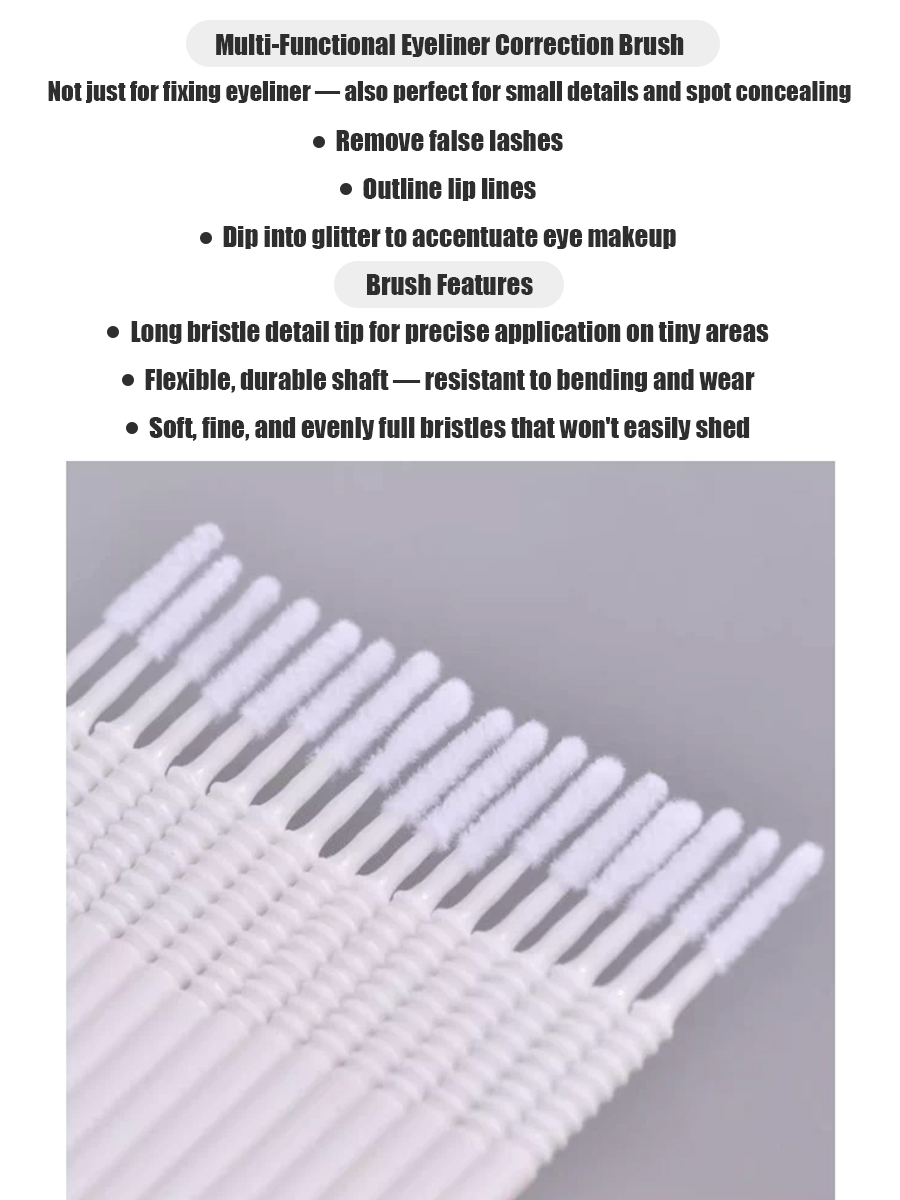 Disposable Long Cotton Swabs E - Beauty Makeup Tips 评论和价格