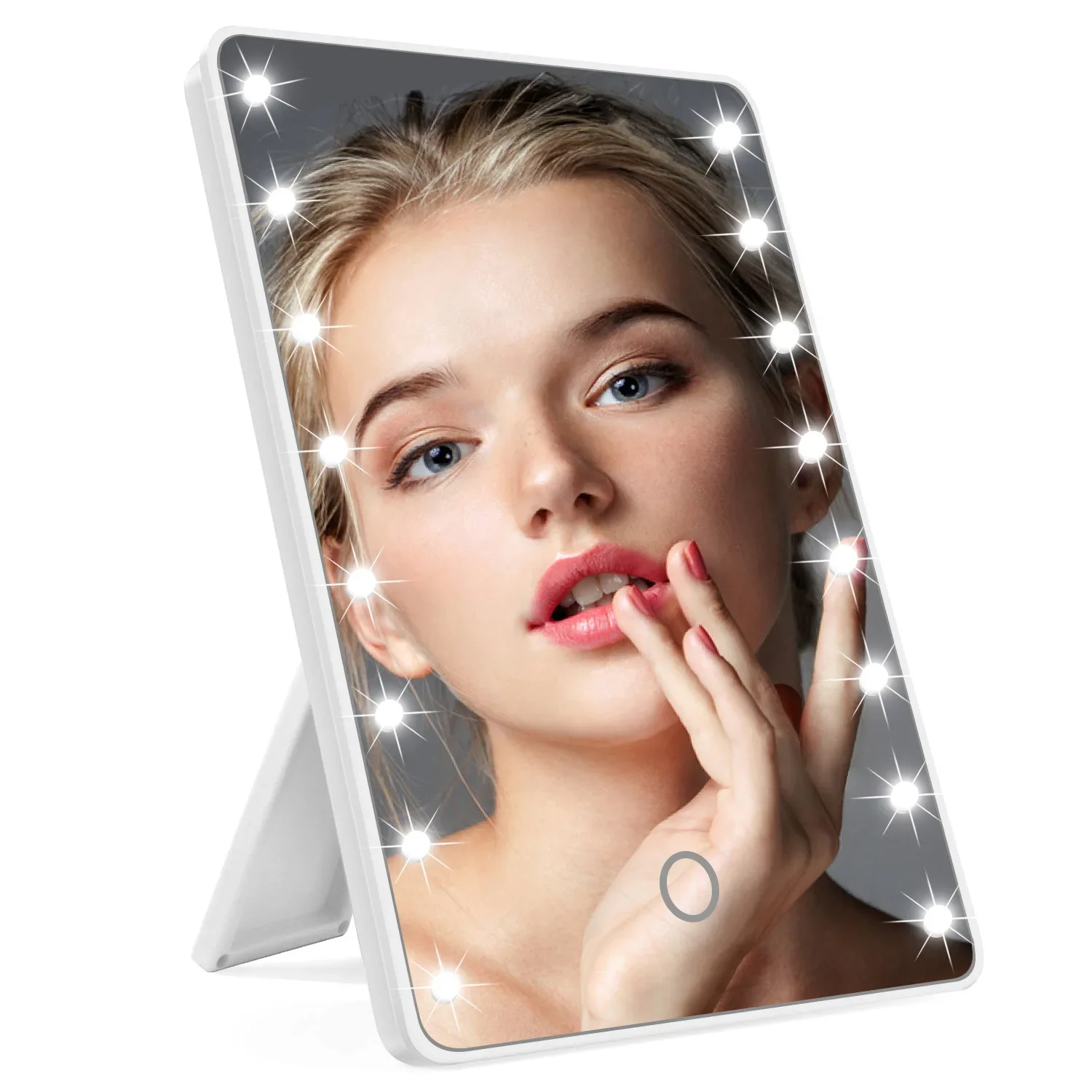 16 LEDs Makeup Mirror with LED - Beauty Makeup Desk 评论和价格