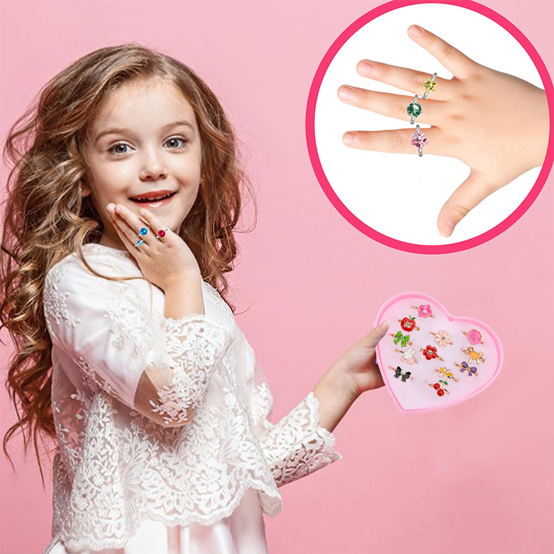 Children Rings Adjustable Exqu - Beauty Makeup Kids 评论和价格
