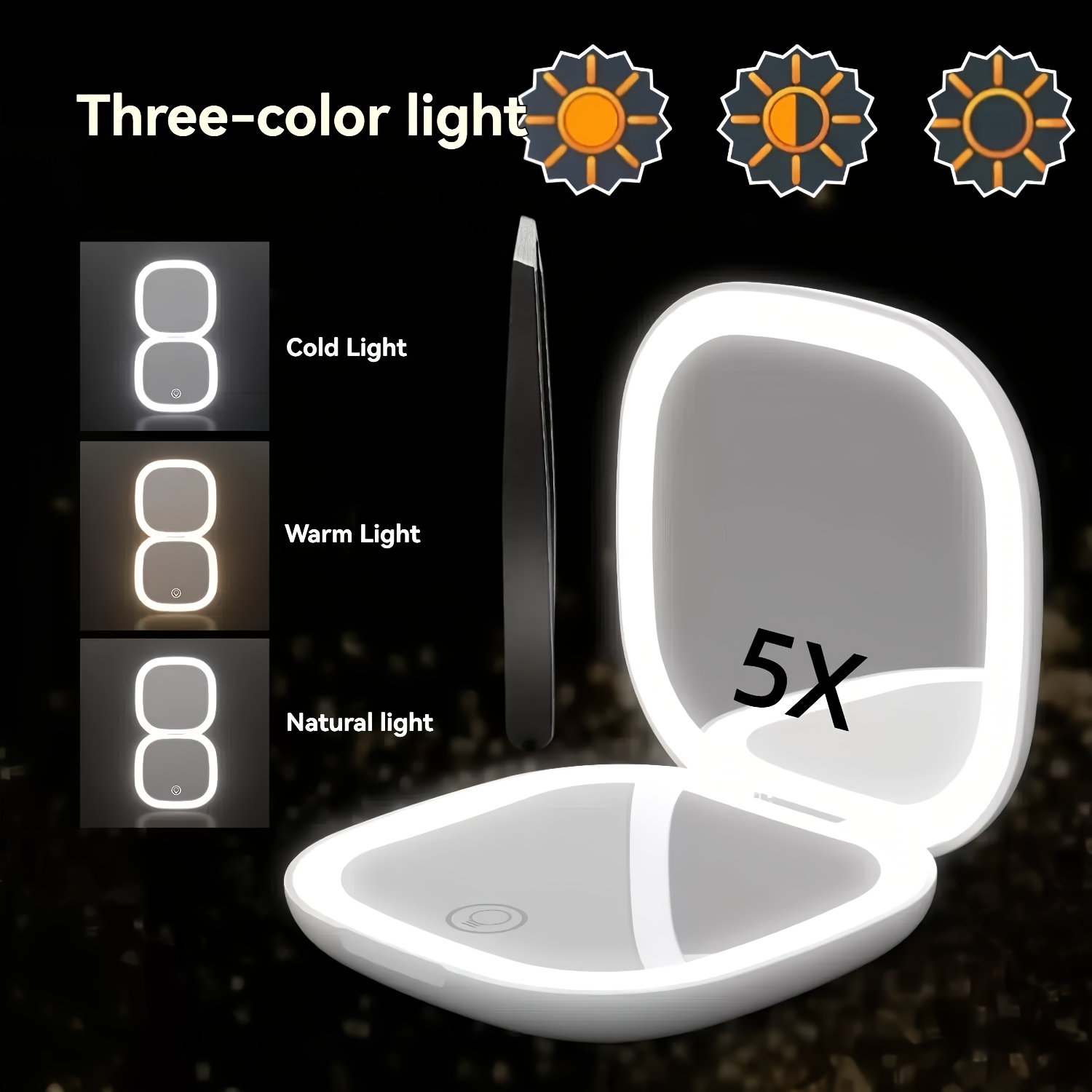 5X Double-Sided Magnifying Mak - Beauty Makeup Definition 评论和价格