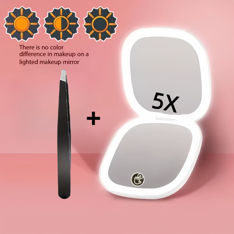 5X Double-Sided Magnifying Mak - Beauty Makeup Definition 评论和价格