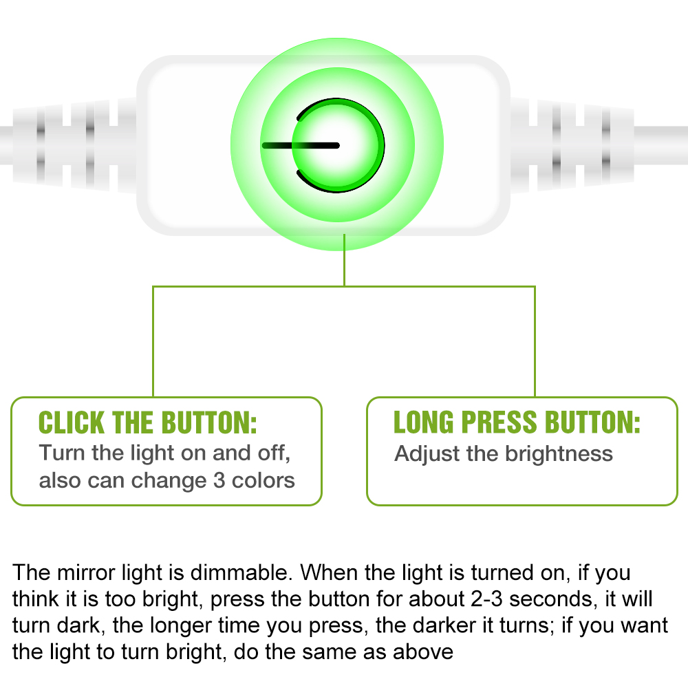 LED Mirror Light USB Dressing  - Beauty Makeup Desk 评论和价格