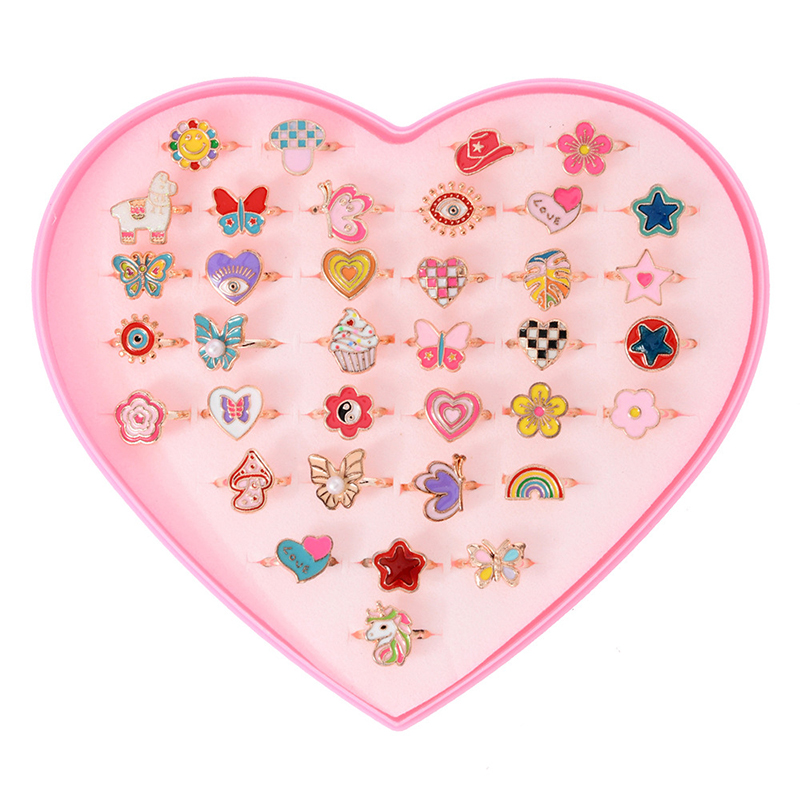 6/12/36pcs Adjustable Rings fo - Beauty Makeup Kids 评论和价格