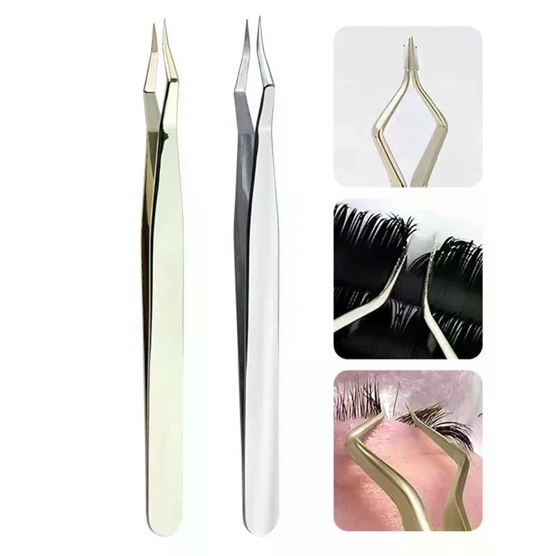 Lash Extension Tweezers Anti S - Beauty Makeup Tips 评论和价格
