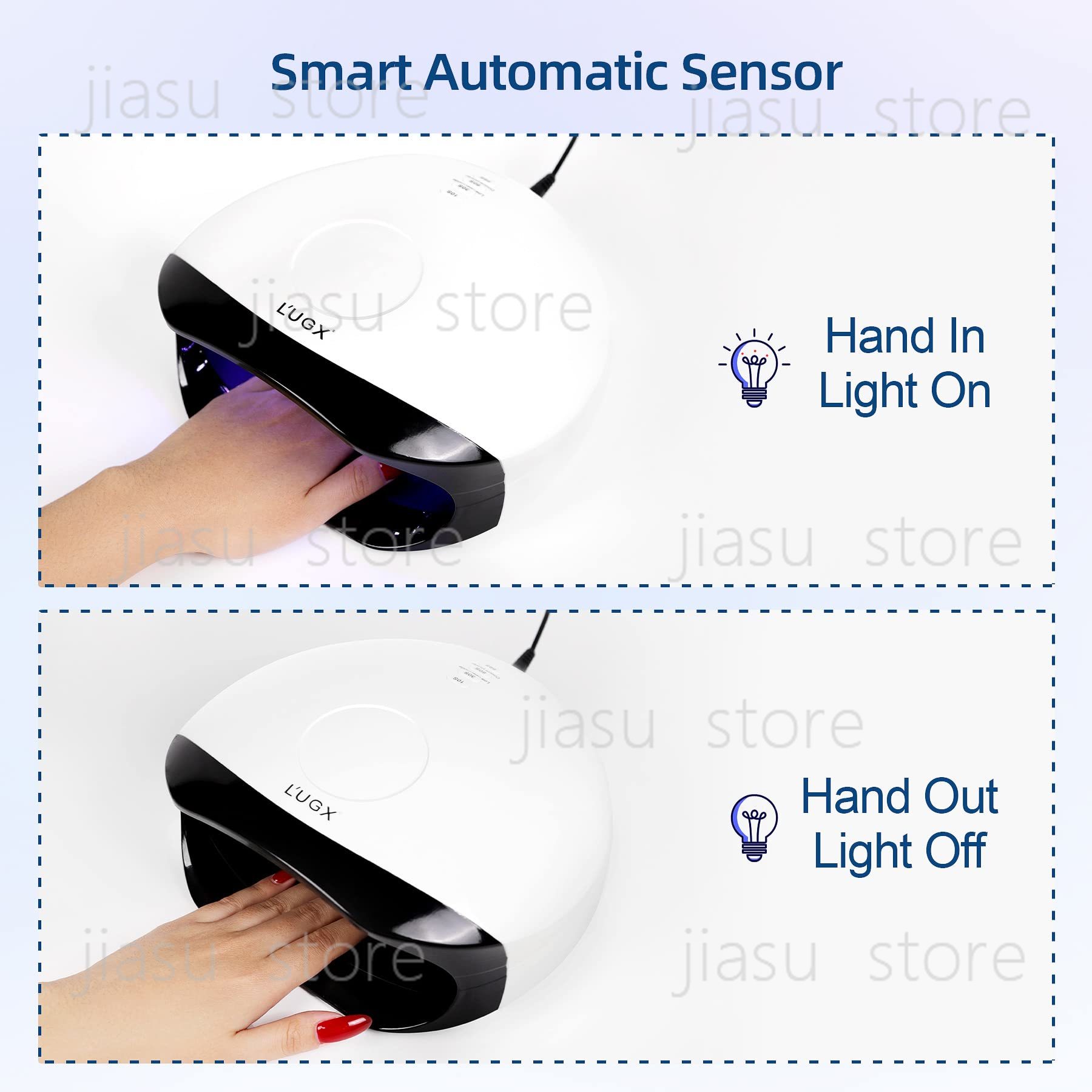LUGX Hot Sale 56W Manicure Nai - Uv Nail Lamp 评论和价格