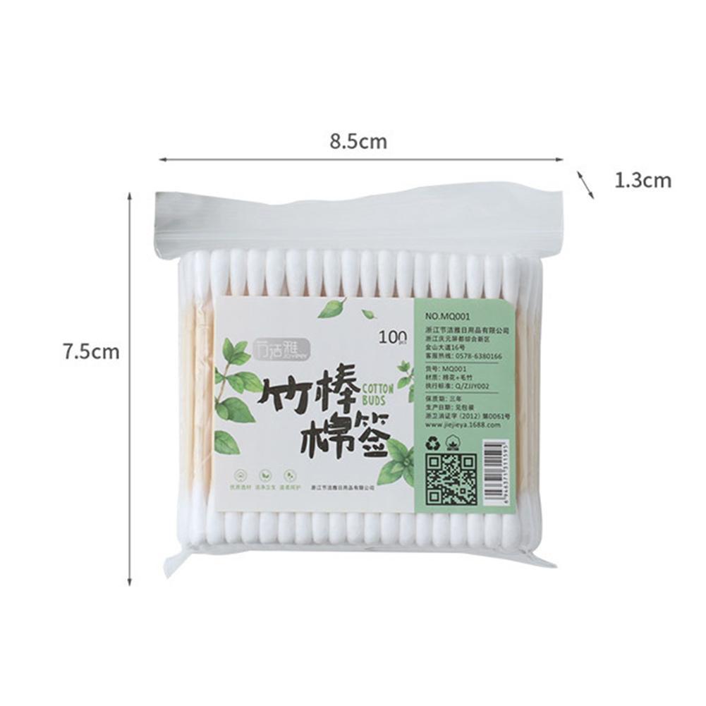 10/100pcs Disposable Cotton Sw - Beauty Of Makeup 评论和价格