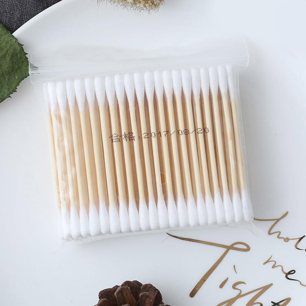 10/100pcs Disposable Cotton Sw - Beauty Of Makeup 评论和价格