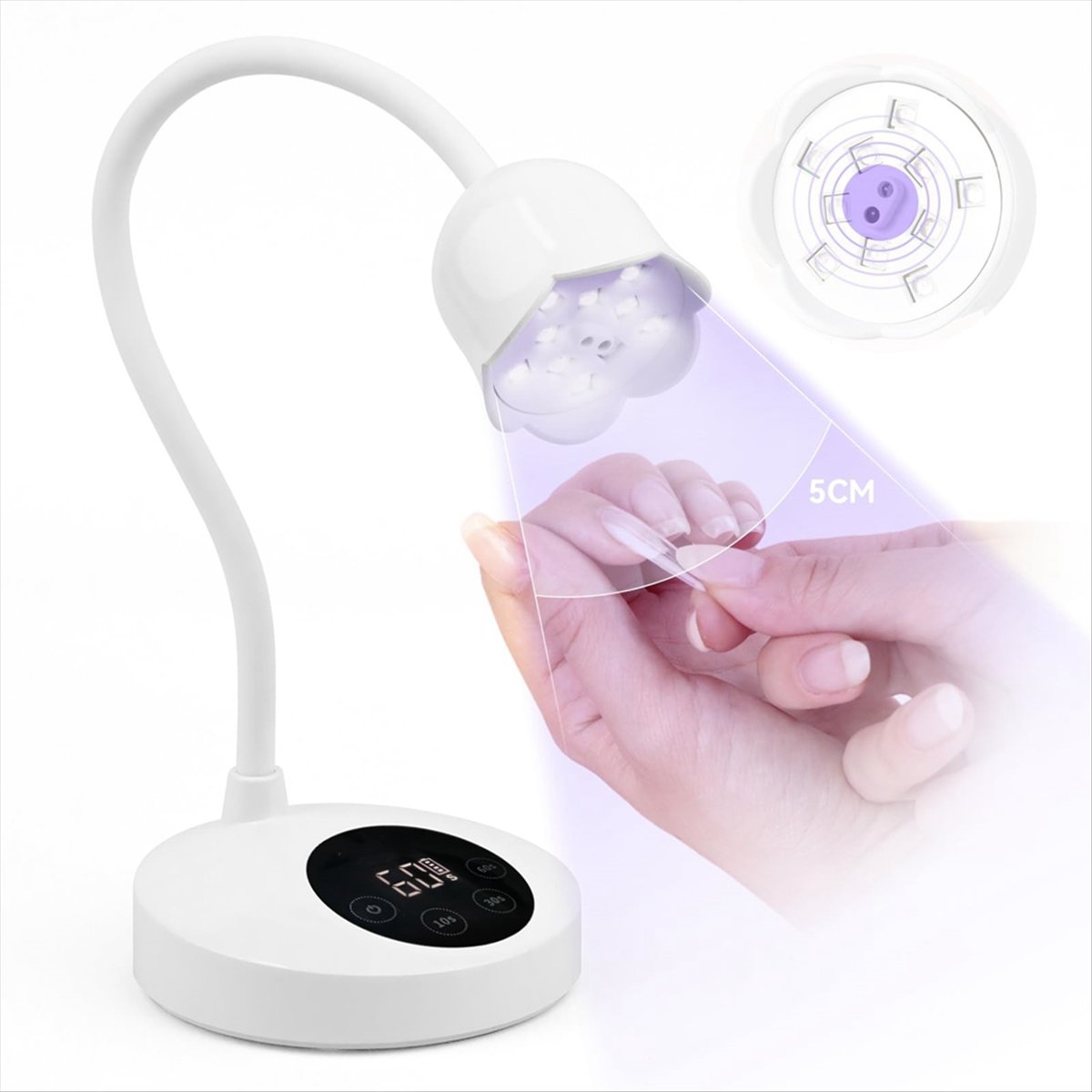 M10K Mini Gel Polish Drying La - Uv Nail Lamp 评论和价格