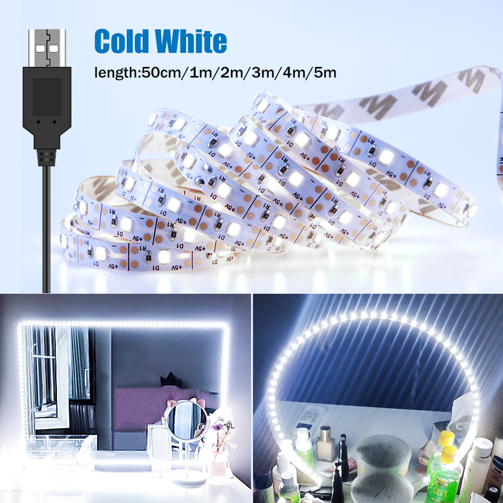 DC5V LED Makeup Mirror Light S - Beauty Makeup Desk 评论和价格