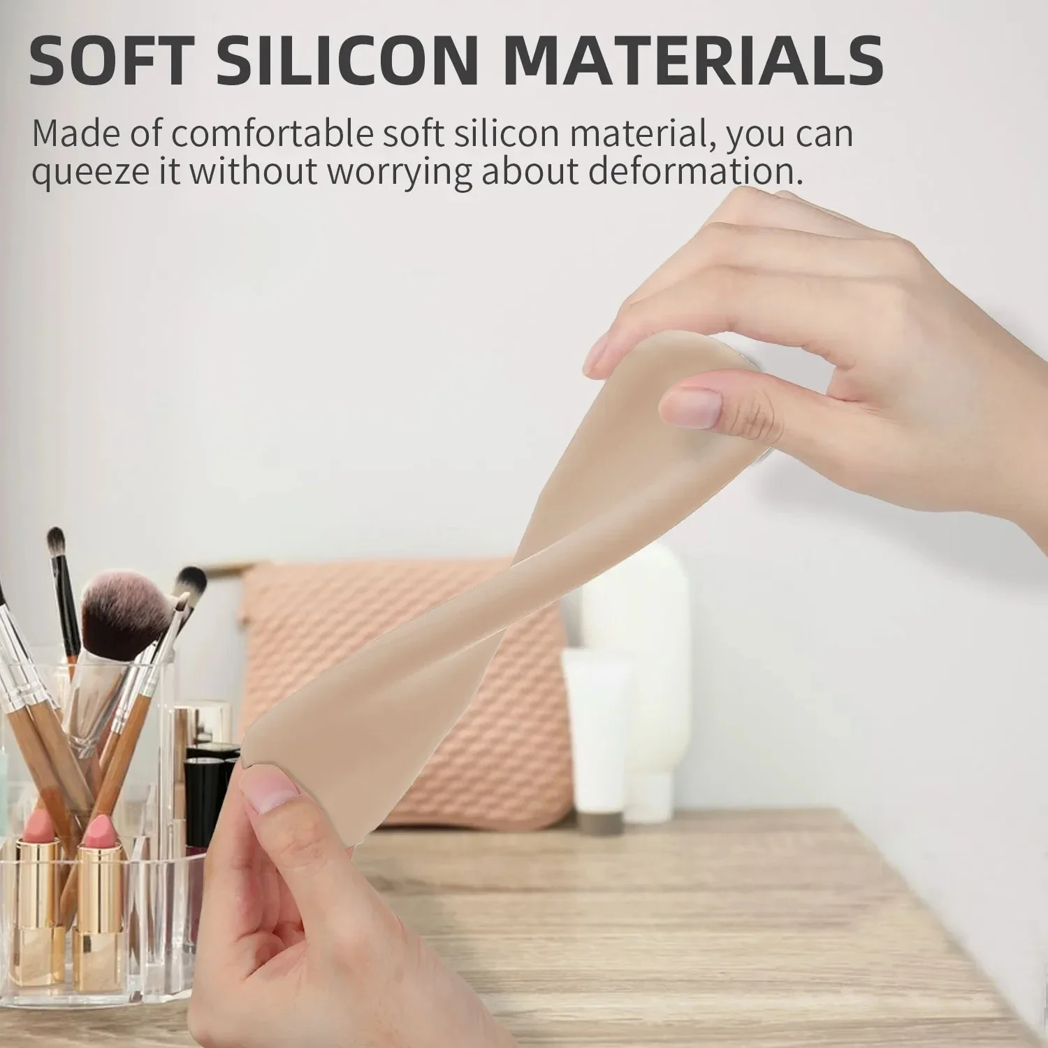 Travel Makeup Brush Holder Sil - Beauty Makeup Bag 评论和价格