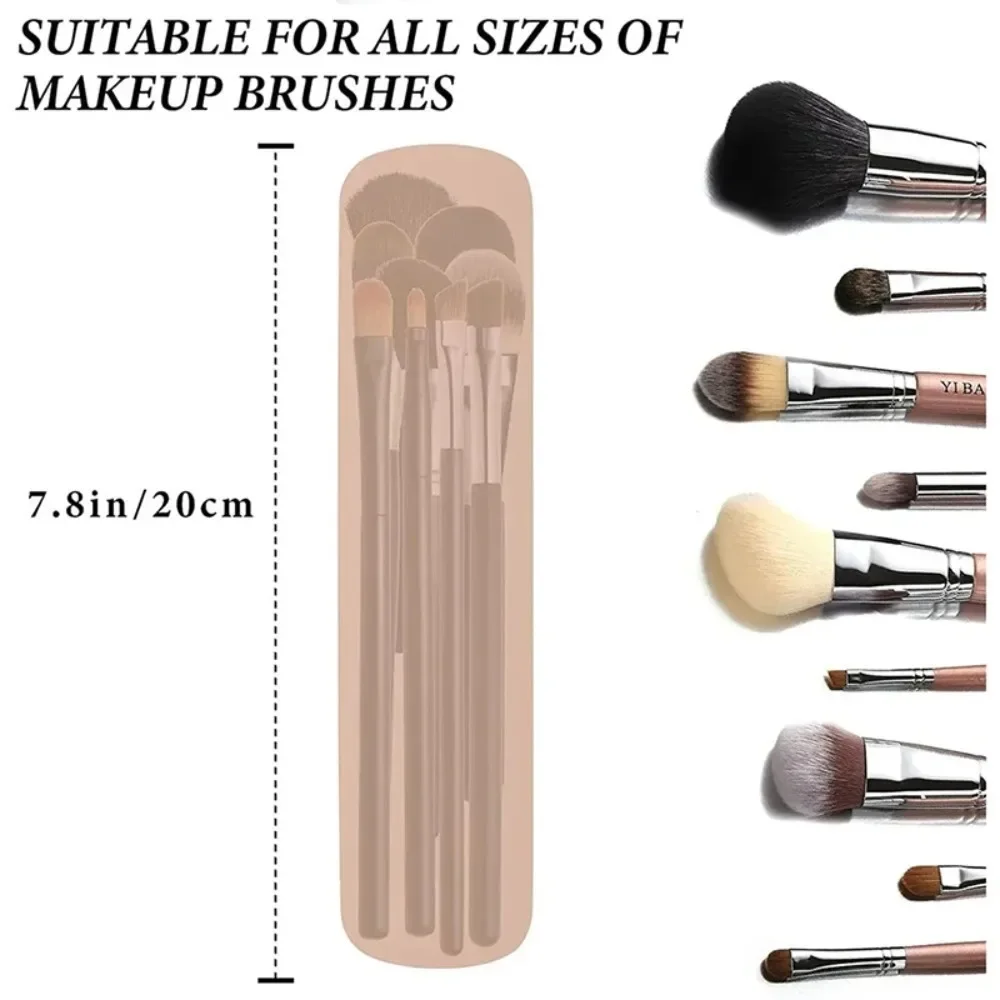 Travel Makeup Brush Holder Sil - Beauty Makeup Bag 评论和价格