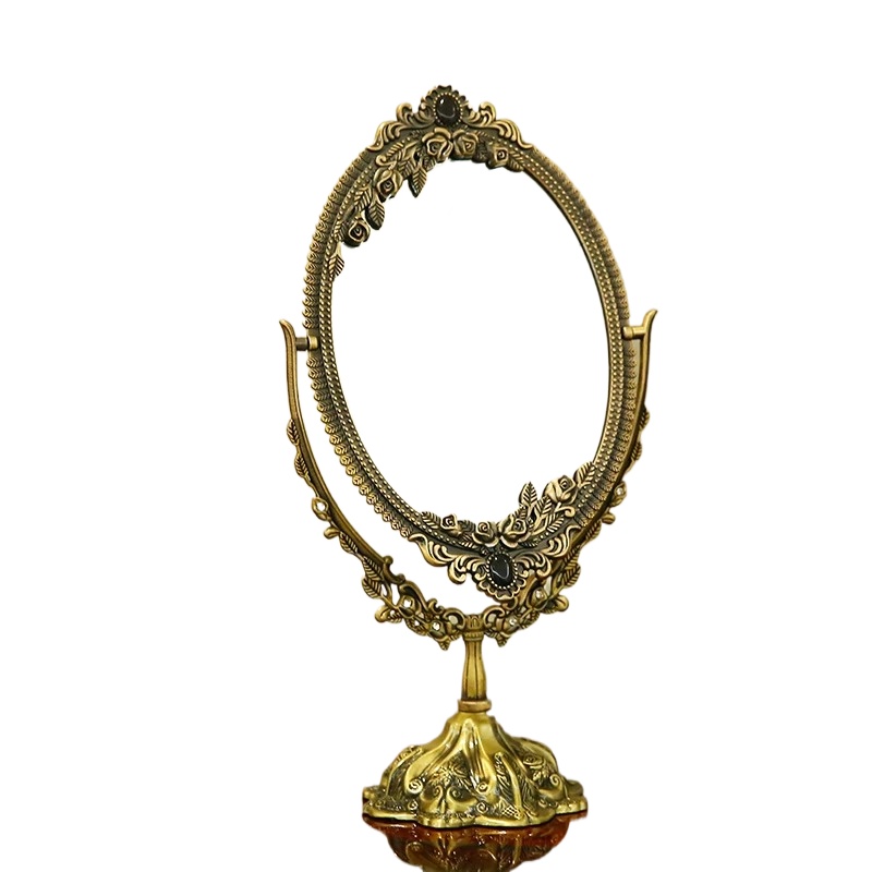Metal mirror desktop large mak - Beauty Makeup Definition 评论和价格