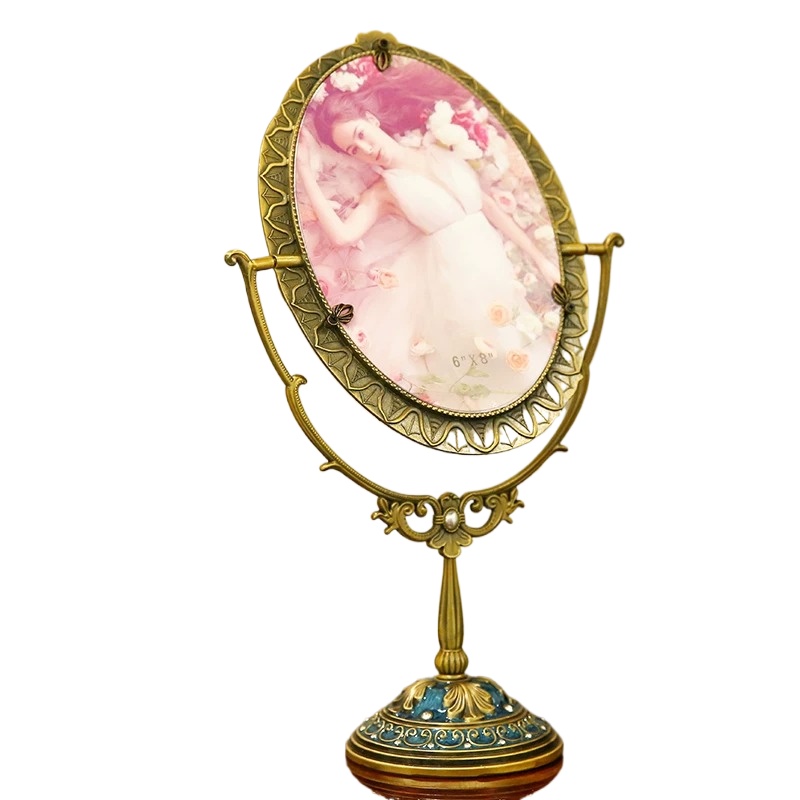 Metal mirror desktop large mak - Beauty Makeup Definition 评论和价格