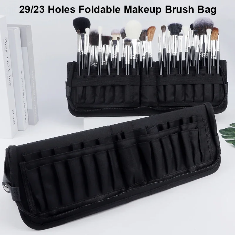 29/23 Holes Foldable Makeup Br - Beauty Makeup Bag 评论和价格