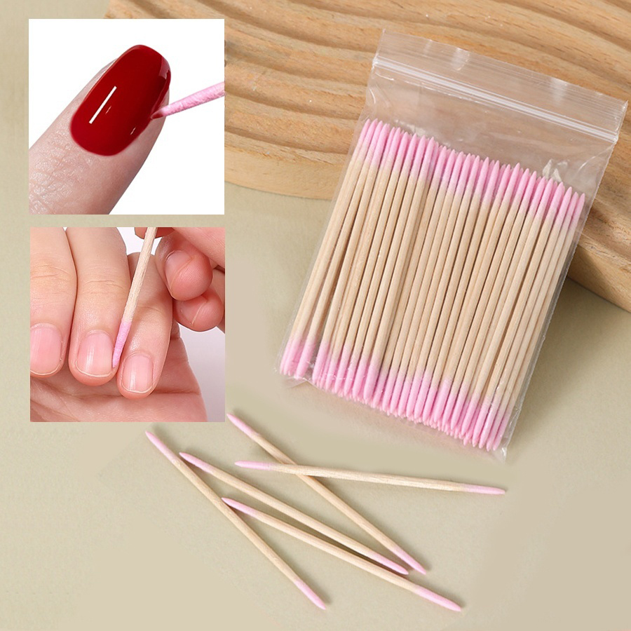 100/200/300Pcs Double-Ended Co - Beauty Makeup Tips 评论和价格