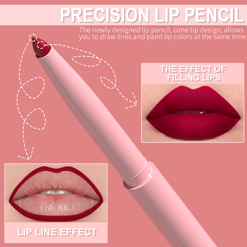 6pcs Lip Liner Pen Set Long-La - X Beauty Makeup 评论和价格