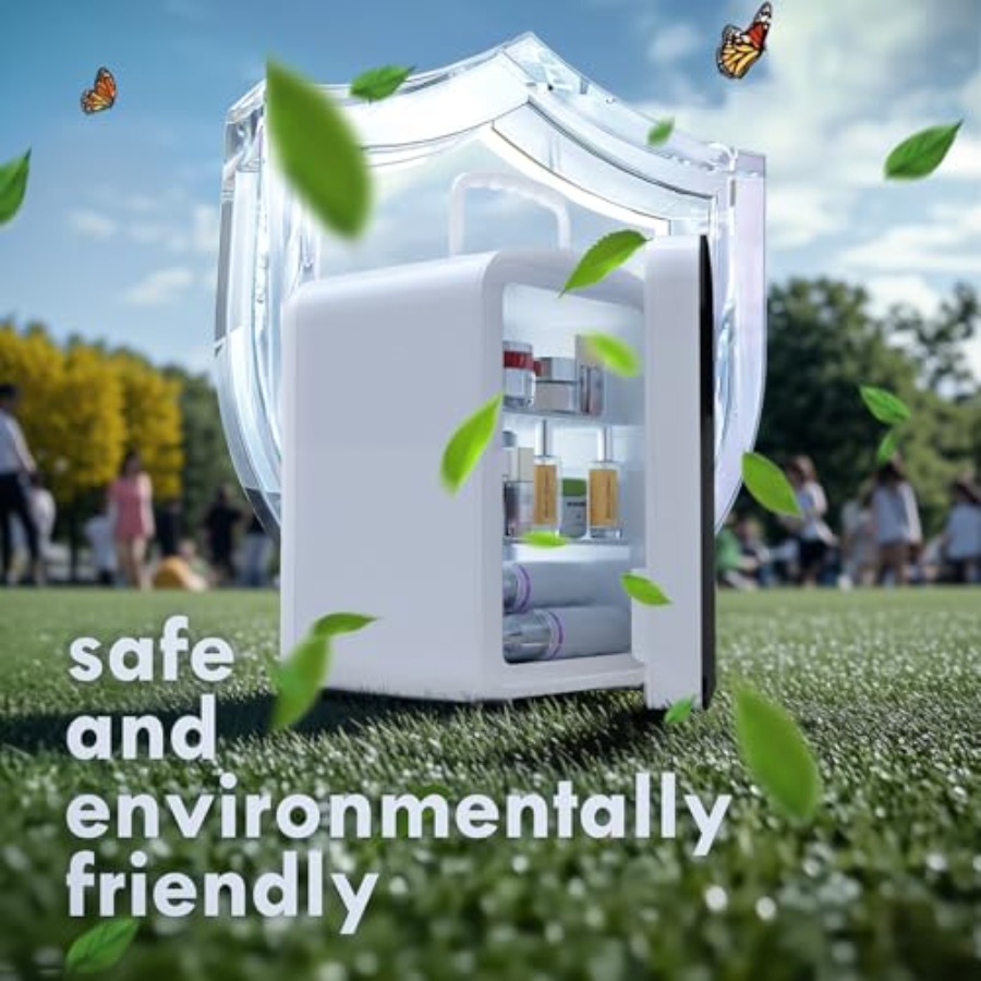 9L Mini Fridge for Bedroom Car - Beauty Makeup Desk 评论和价格