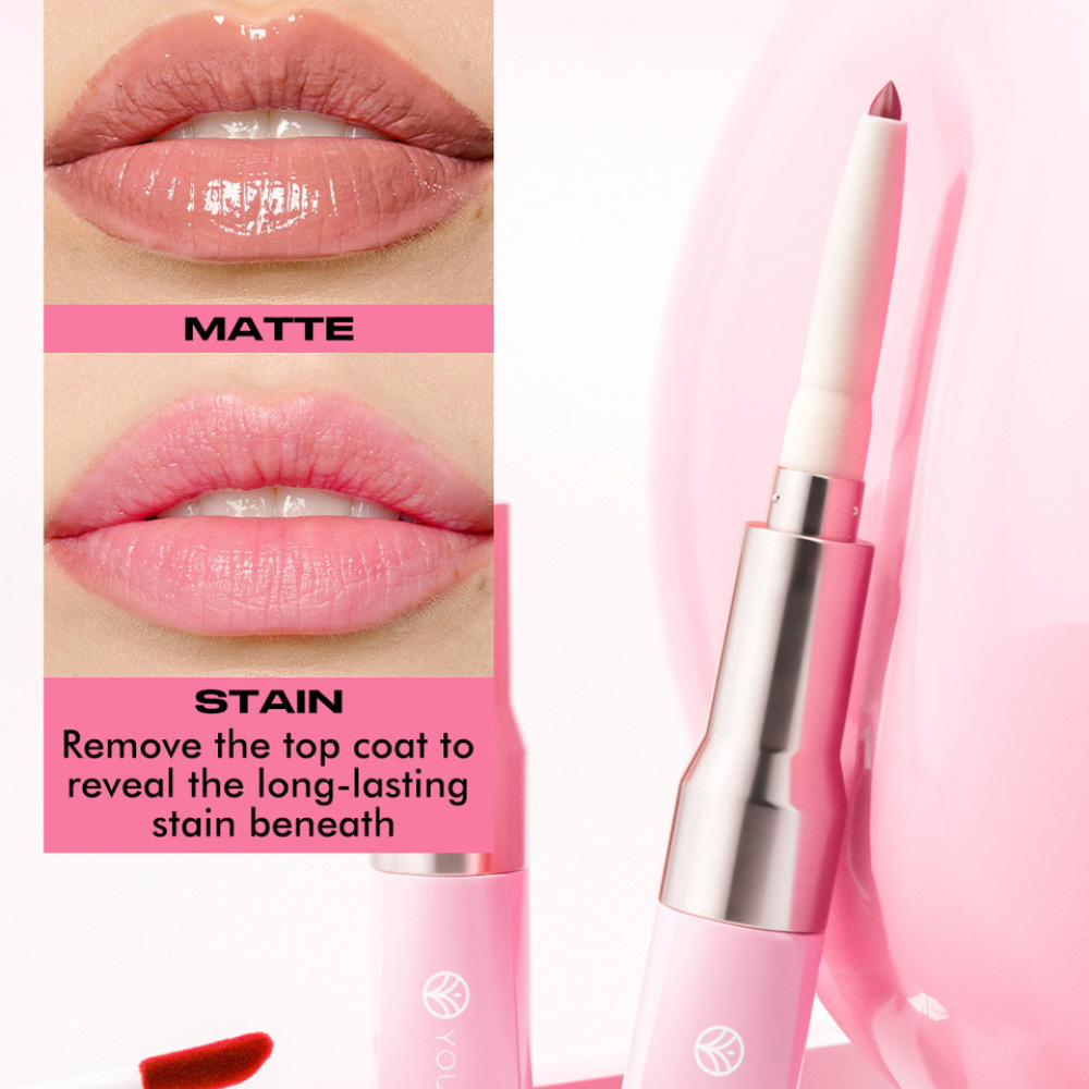 Double Head Lip Pencil With Mi - Beauty Makeup Definition 评论和价格