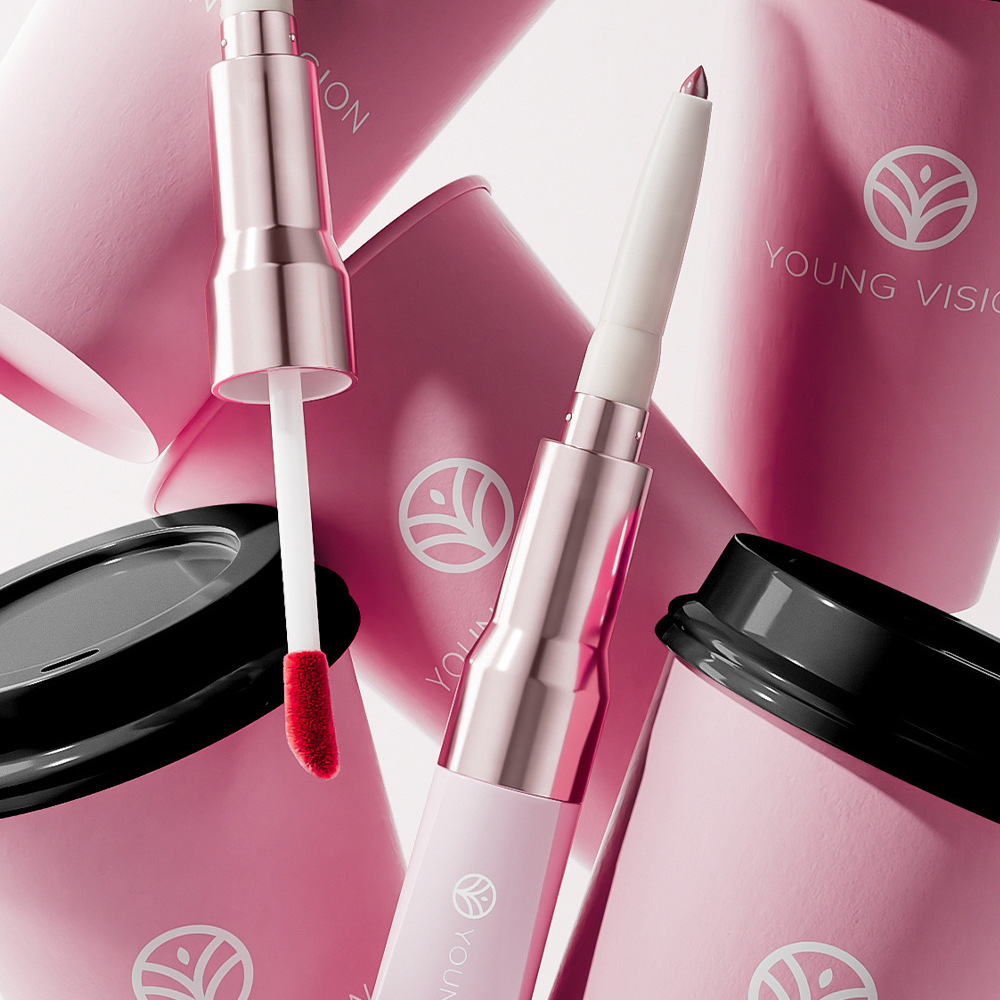 Double Head Lip Pencil With Mi - Beauty Makeup Definition 评论和价格